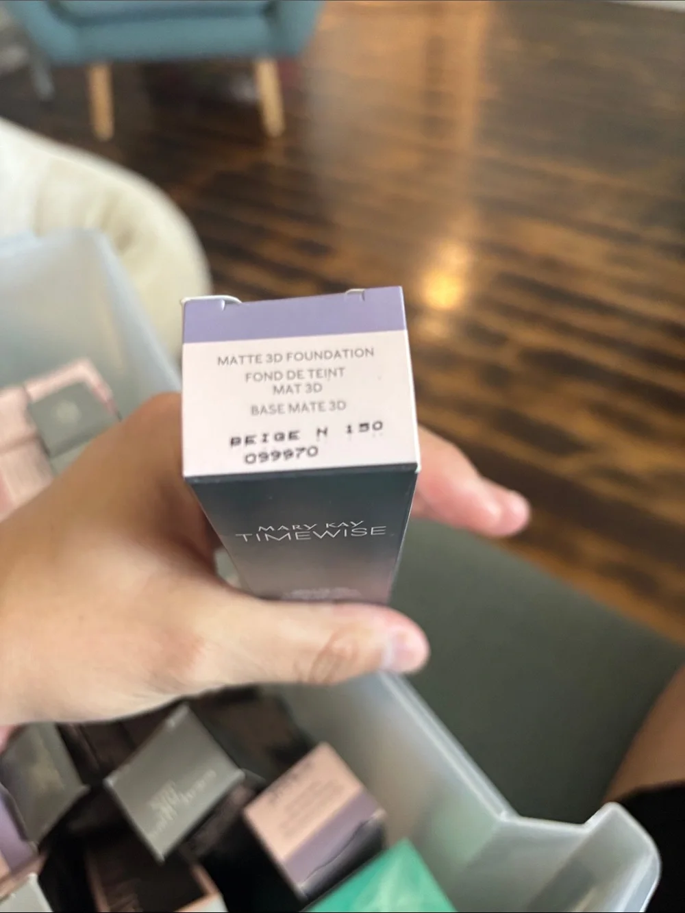 Mary Kay TimeWise Matte 3D Foundation - Beige N 150 (Purple-Topped Box)